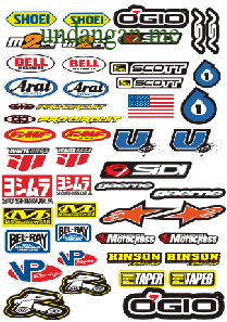 sticker racing design sample 2016