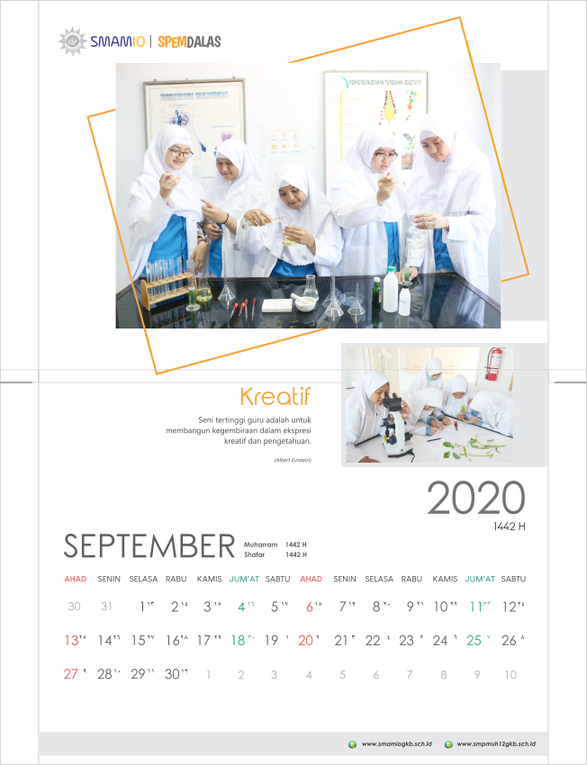Vector kalender 2020 Terbaru